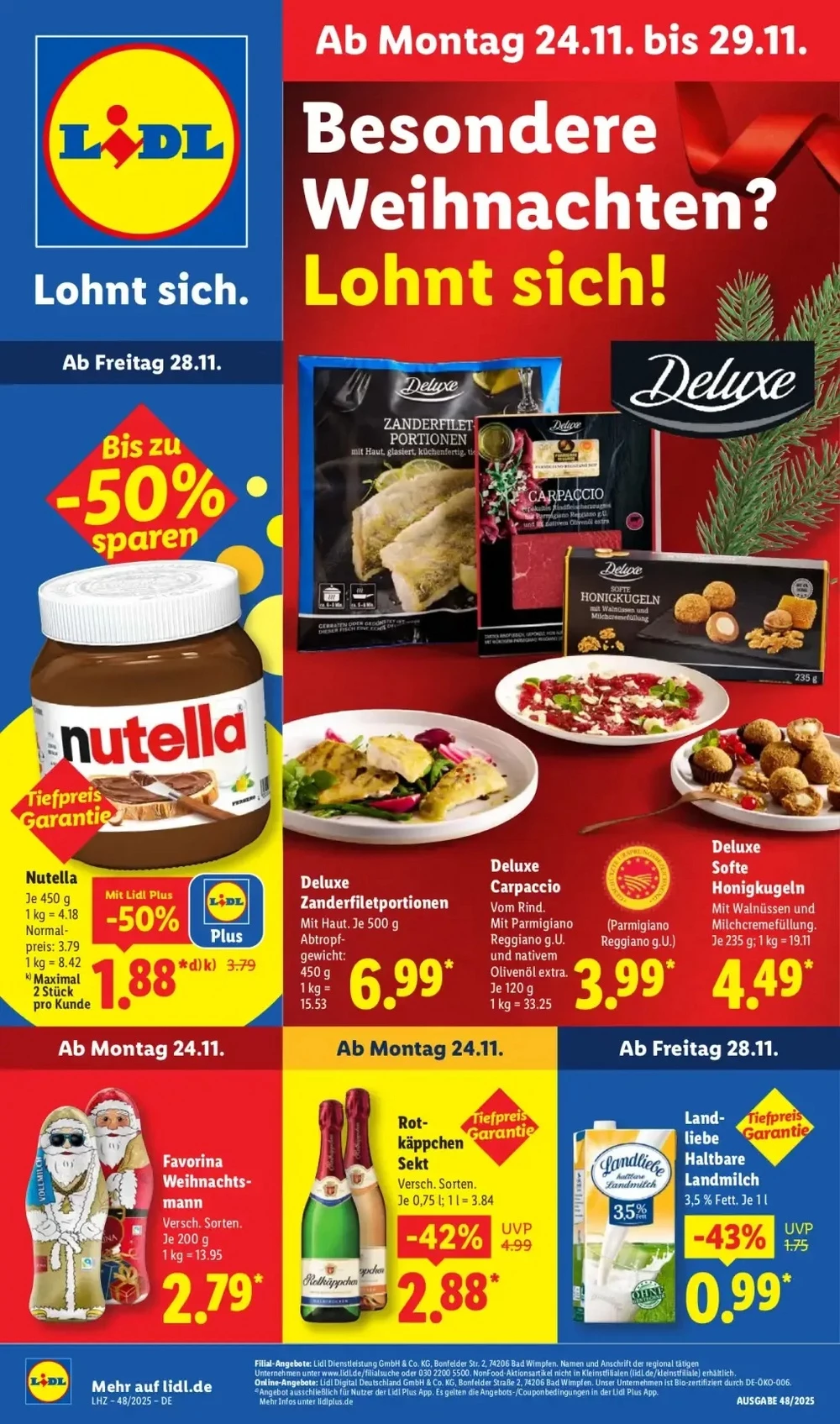 lidl prospekt kw48