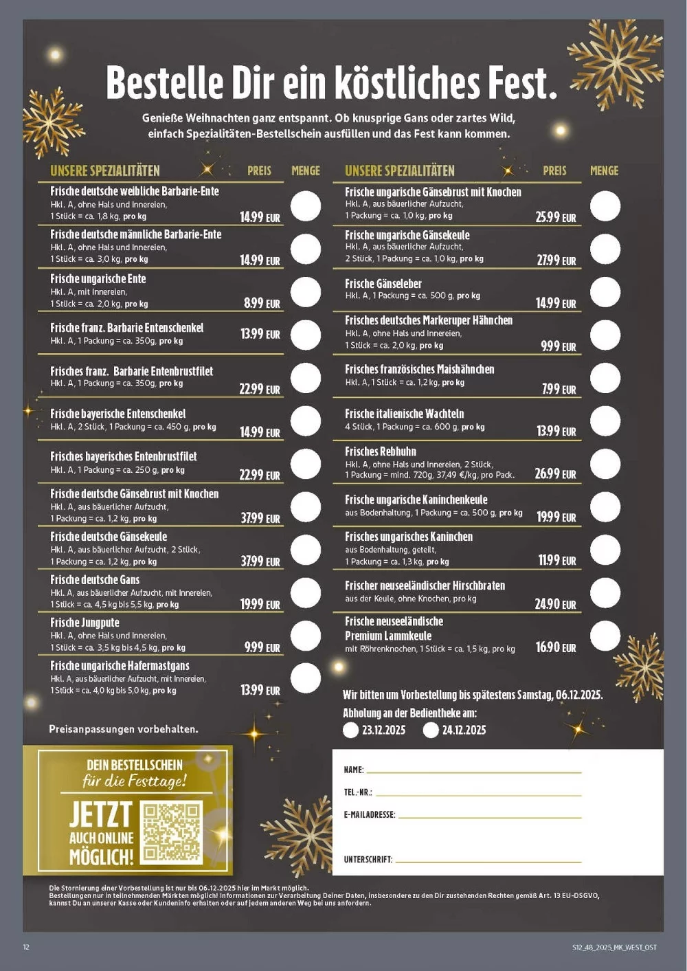 marktkrauf hof prospekt november 24 29 12