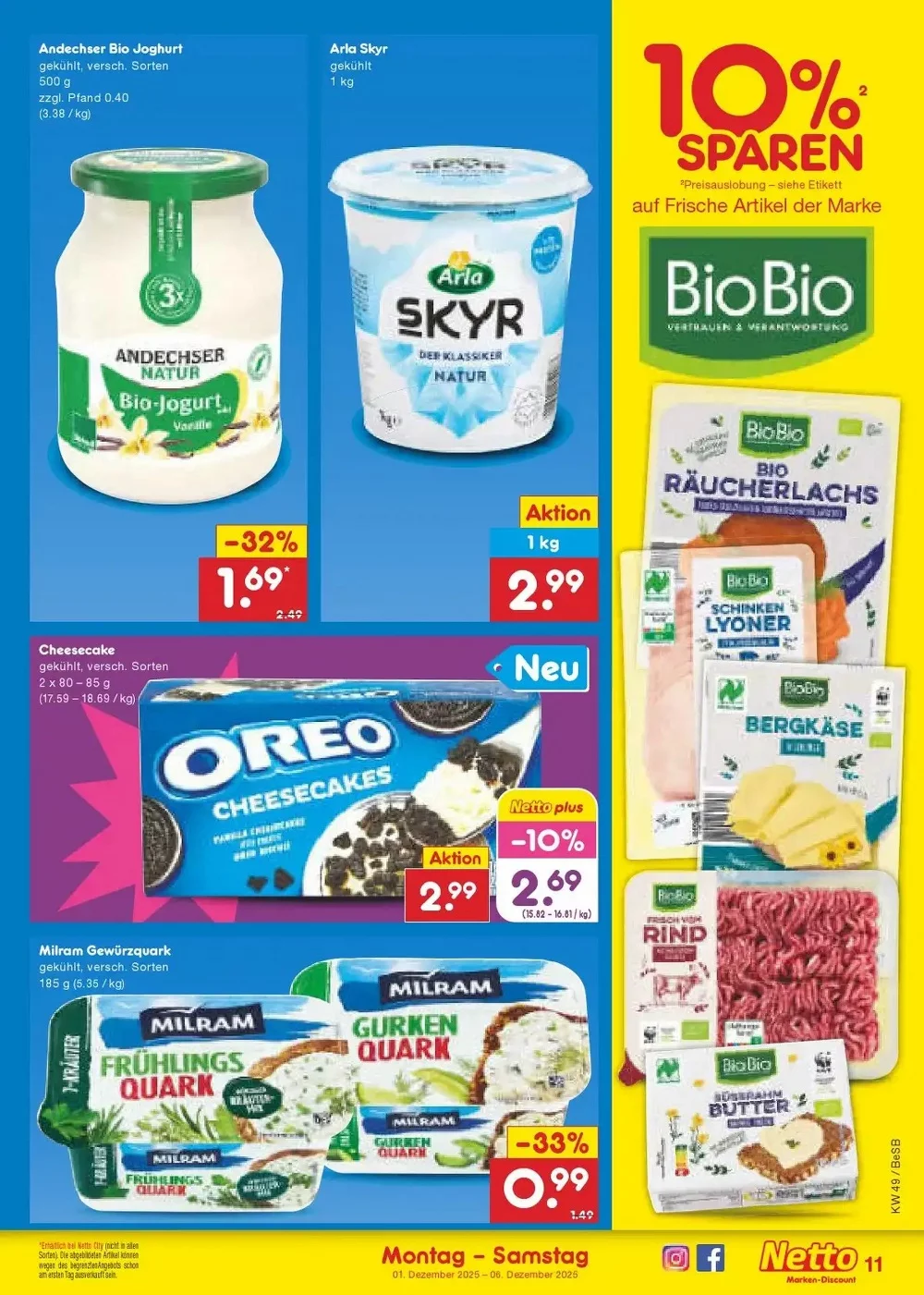 netto marken prospekt dezembere 1 6 11