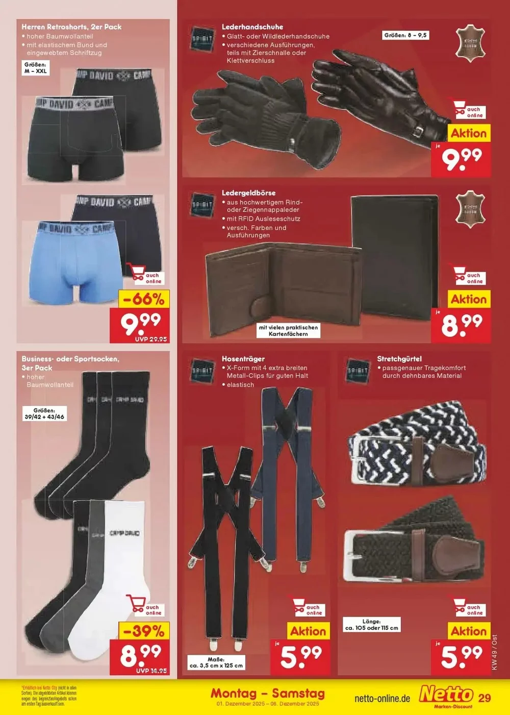 netto marken prospekt dezembere 1 6 31