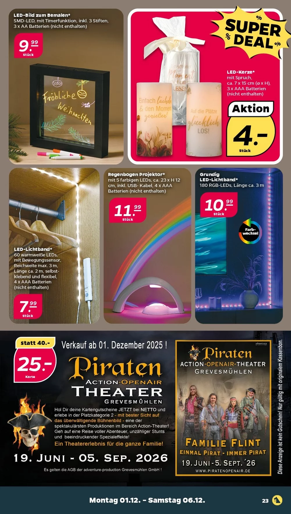 netto prospekt dezember 1 6 25