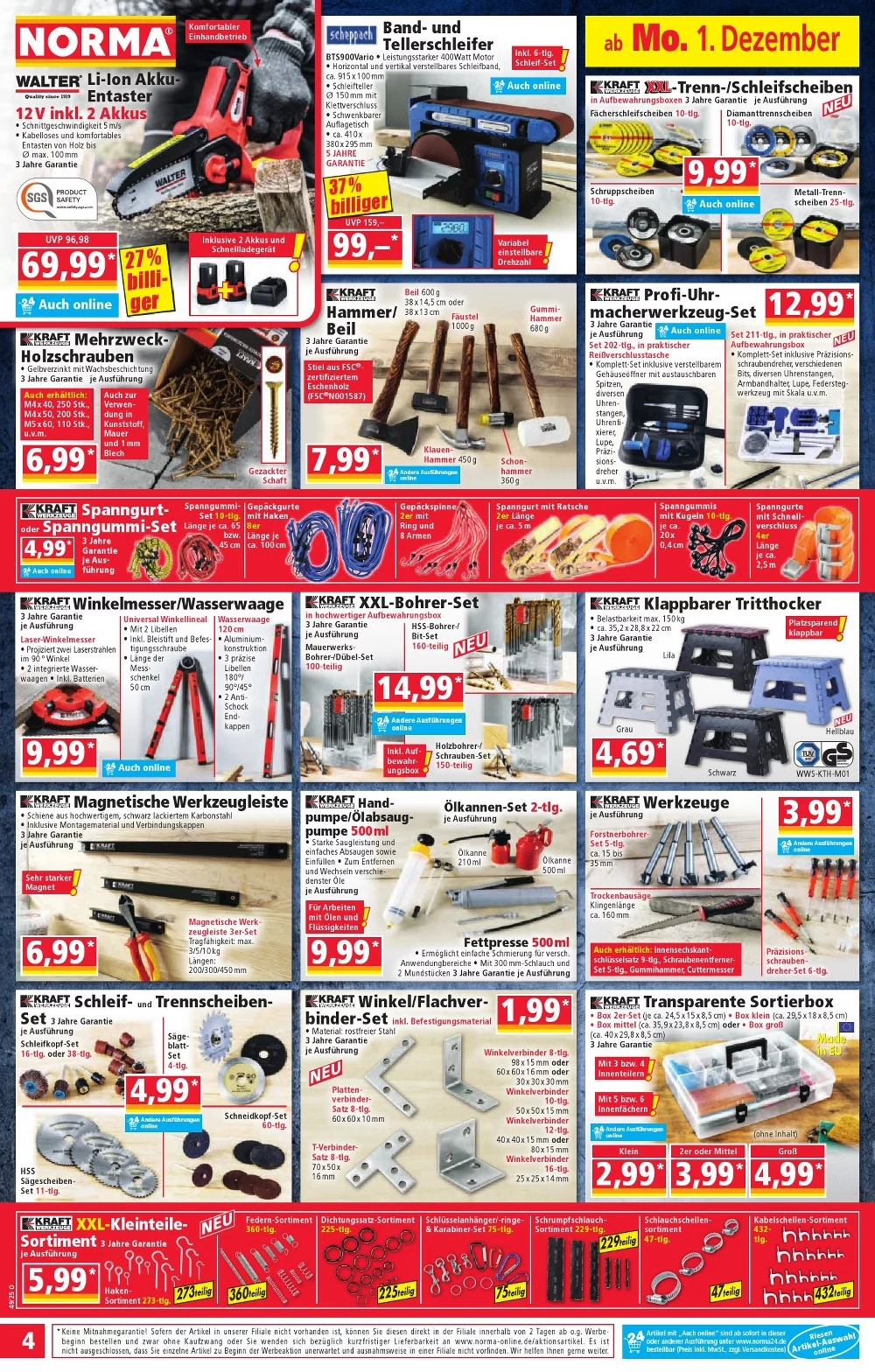 norma prospekt dezember 1 6 4