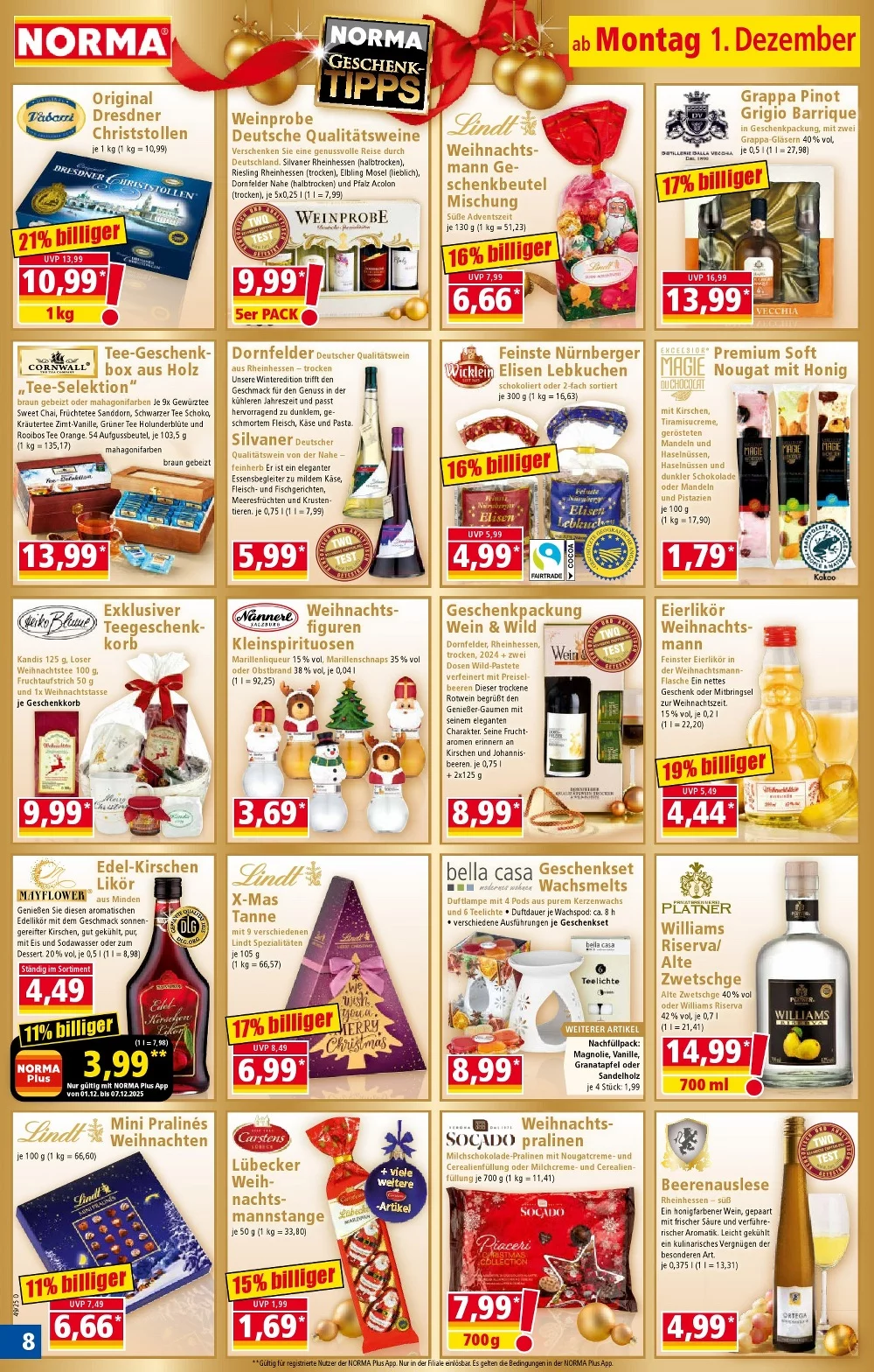 norma prospekt dezember 1 6 6