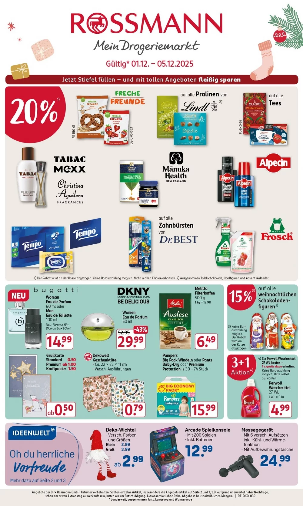 Rossmann Prospekt neu 01.12.2025 bis 06.12.2025 1 rossmann prospekt kw49
