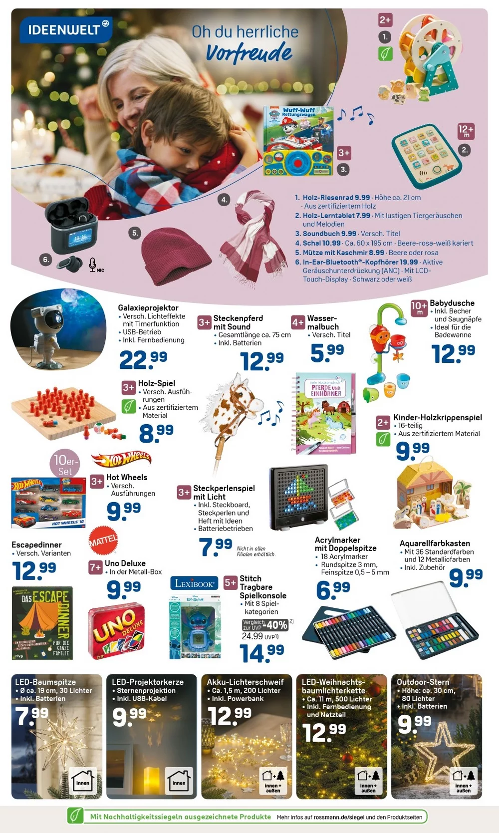 Rossmann Prospekt neu 01.12.2025 bis 06.12.2025 2 rossmann prospekt dezember 1 5 2