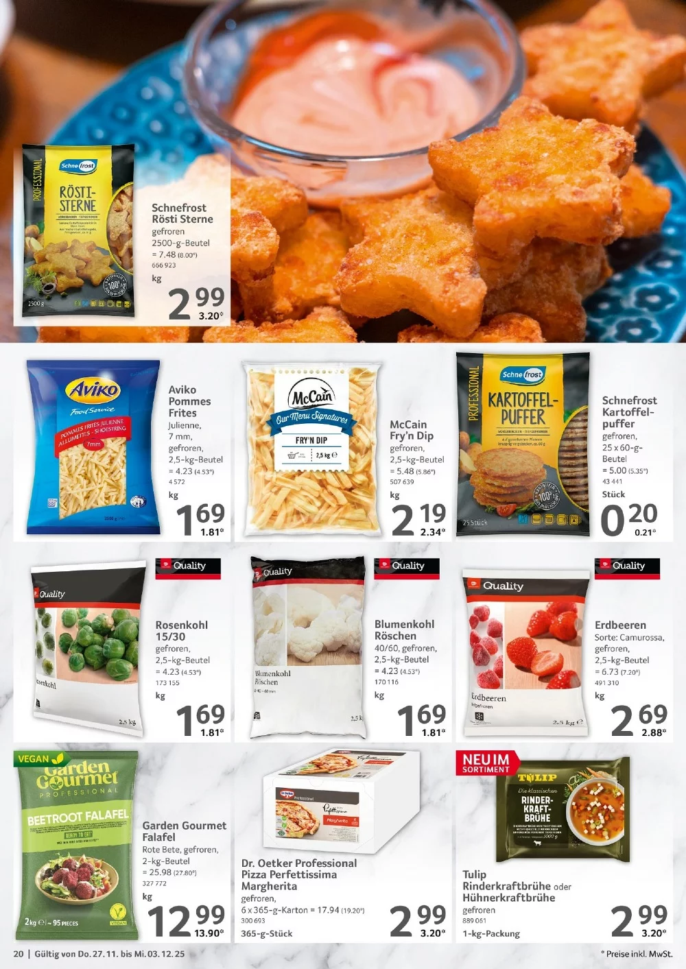 selgros food prospek november 27 dezember 4 20