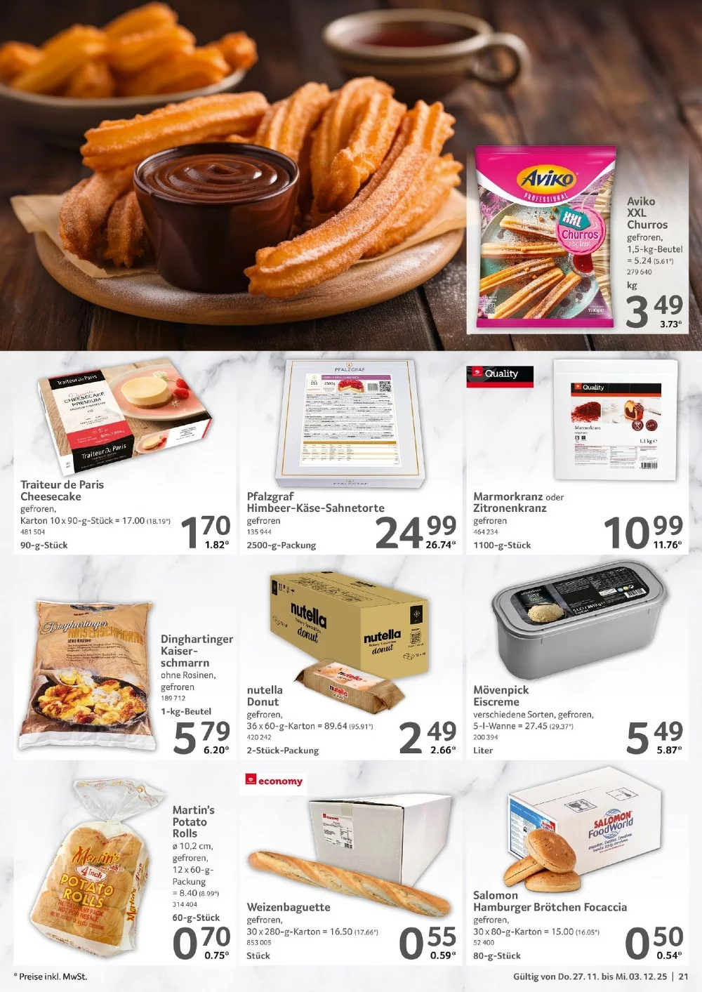 selgros food prospek november 27 dezember 4 21