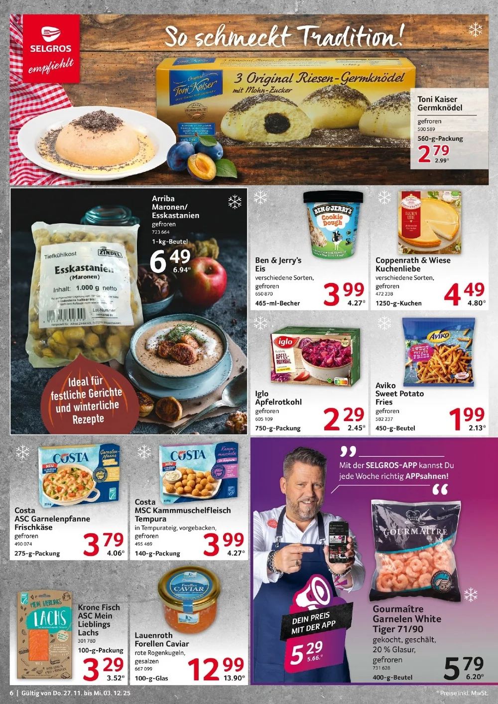 selgros food prospek november 27 dezember 4 6