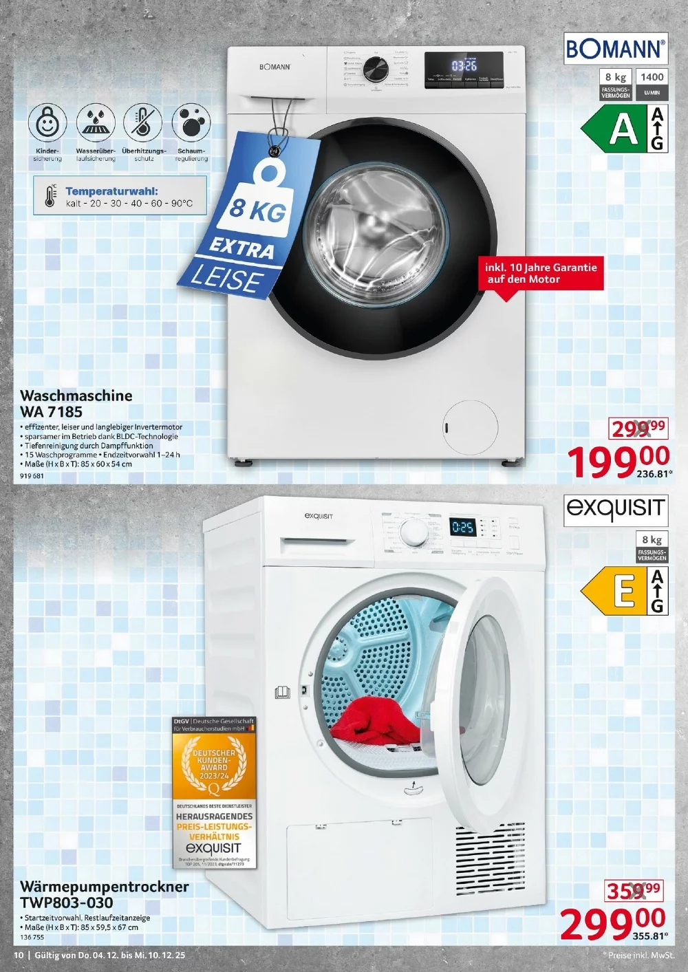 selgros nonfood prospekt dezember 4 10 10