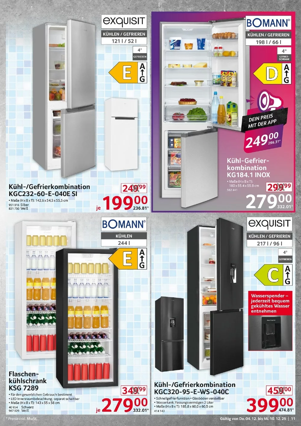 selgros nonfood prospekt dezember 4 10 11