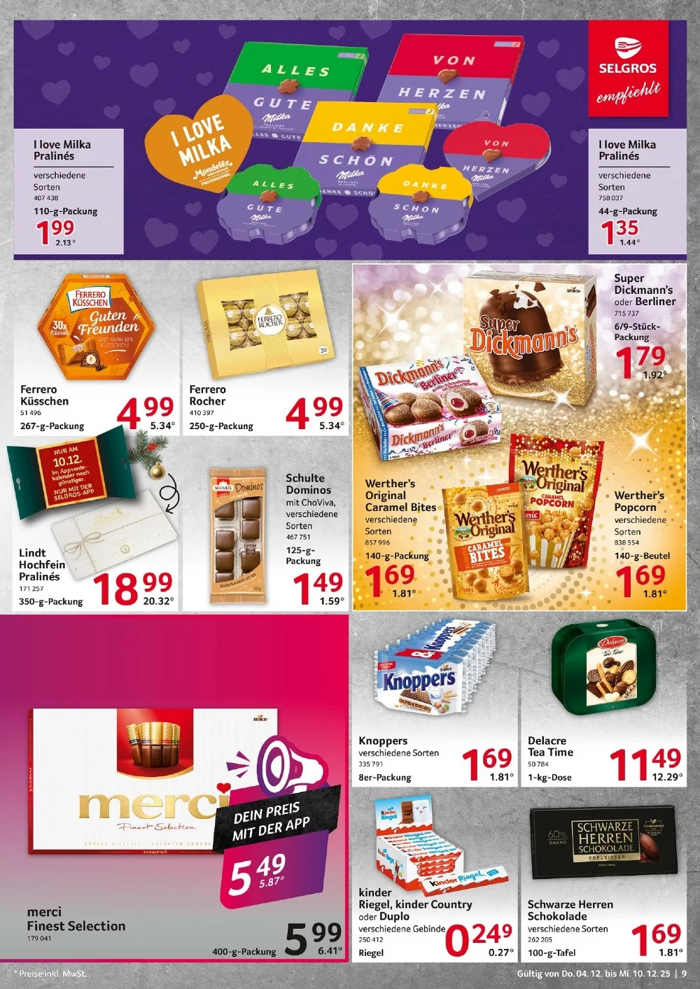 selgros prospekt dezember 4 10 9