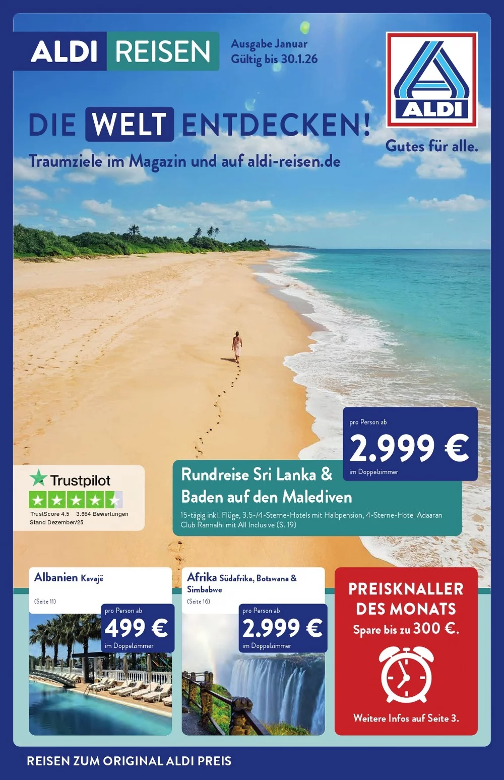 aldi reisen prospekt januar