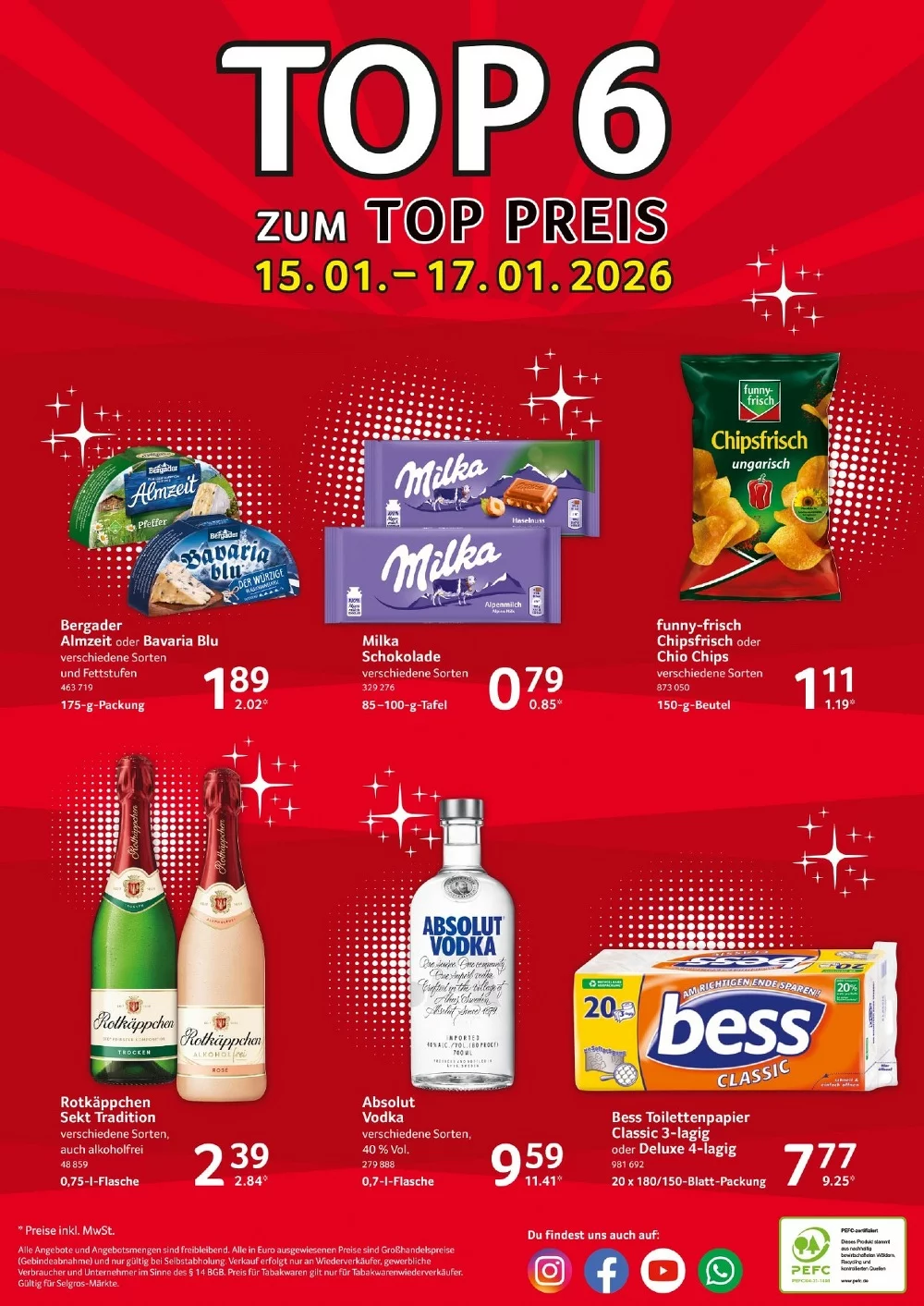 selgros food prospekt januar 15 21 20
