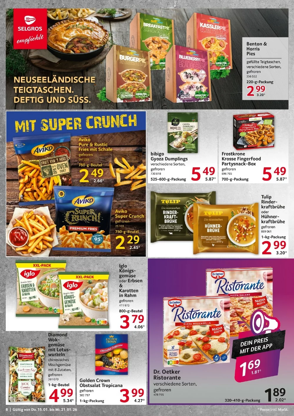 selgros food prospekt januar 15 21 8