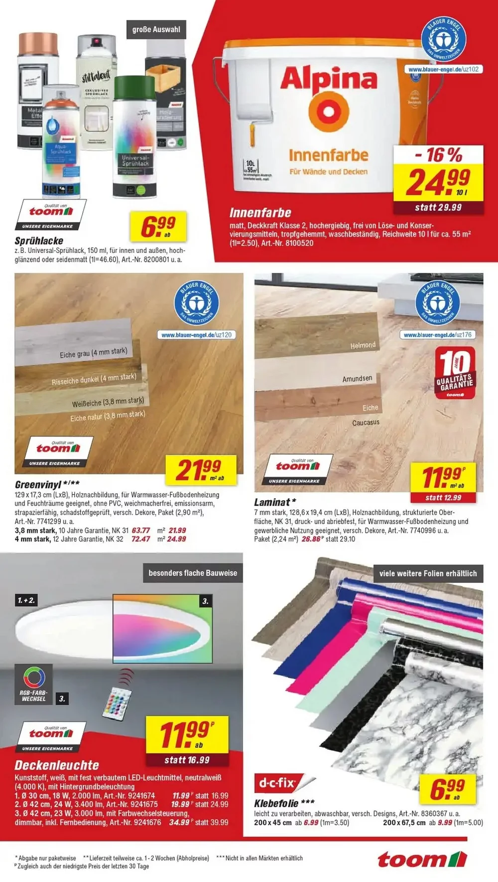 toom baumarkt prospekt januar 17 23 5