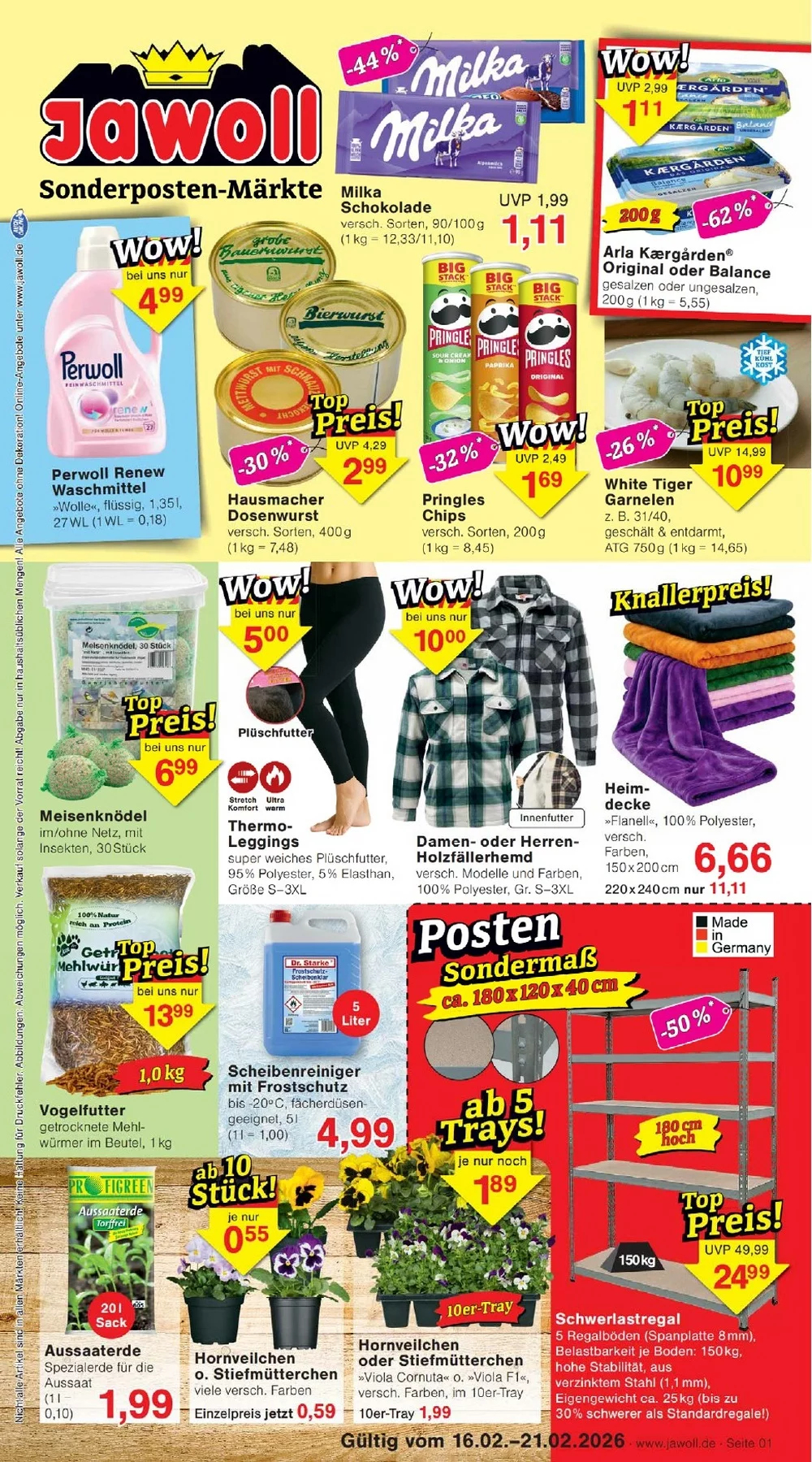 Jawoll Prospekt 16.02.2026 bis 21.02.2026 1 jawoll prospekt kw-8