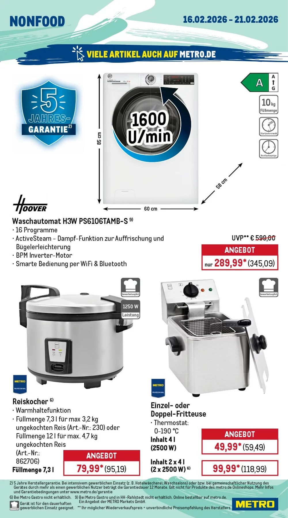 METRO Gastro prospekt februar 16 21 19