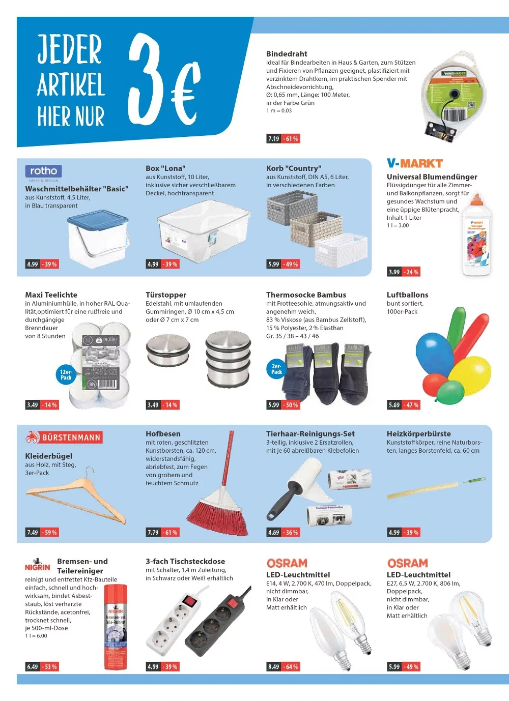 V Markt prospekt januar 22 28 14