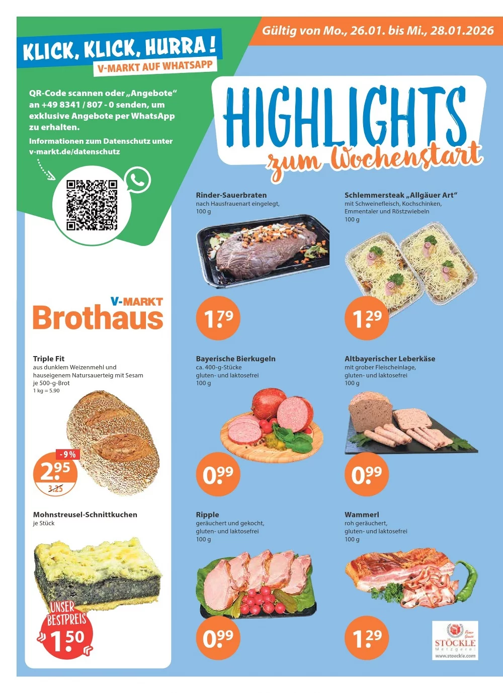 V Markt prospekt januar 22 28 18