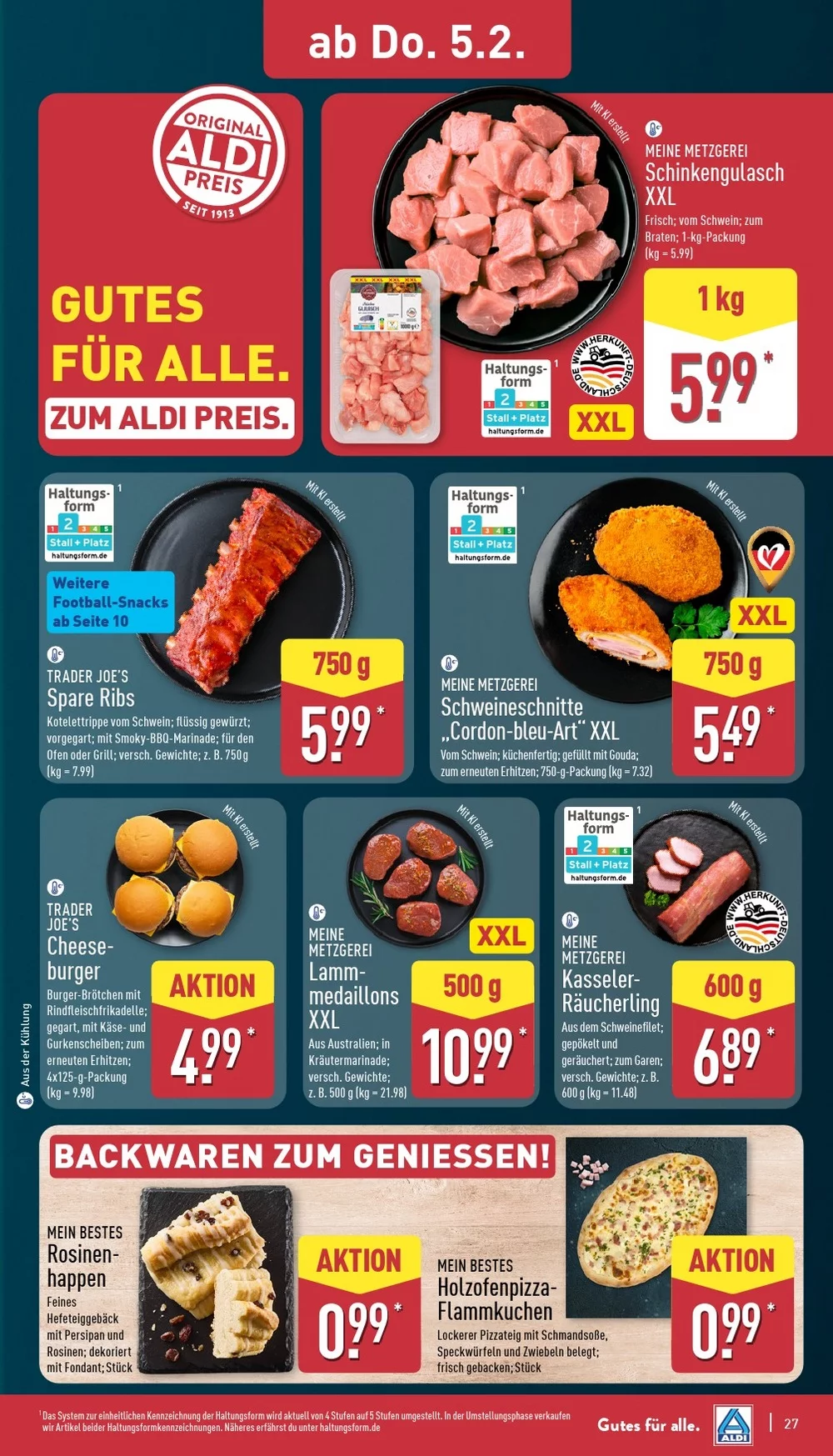 aldi nord prospekt februar 2 7 29
