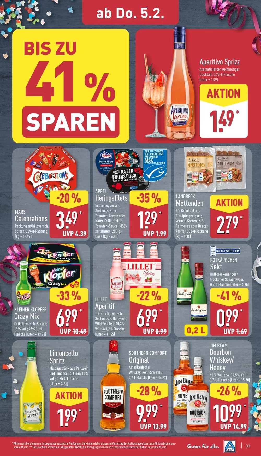 aldi nord prospekt februar 2 7 33