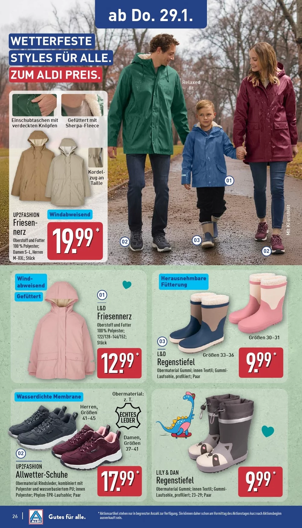 aldi nord prospekt januar 26 31 28