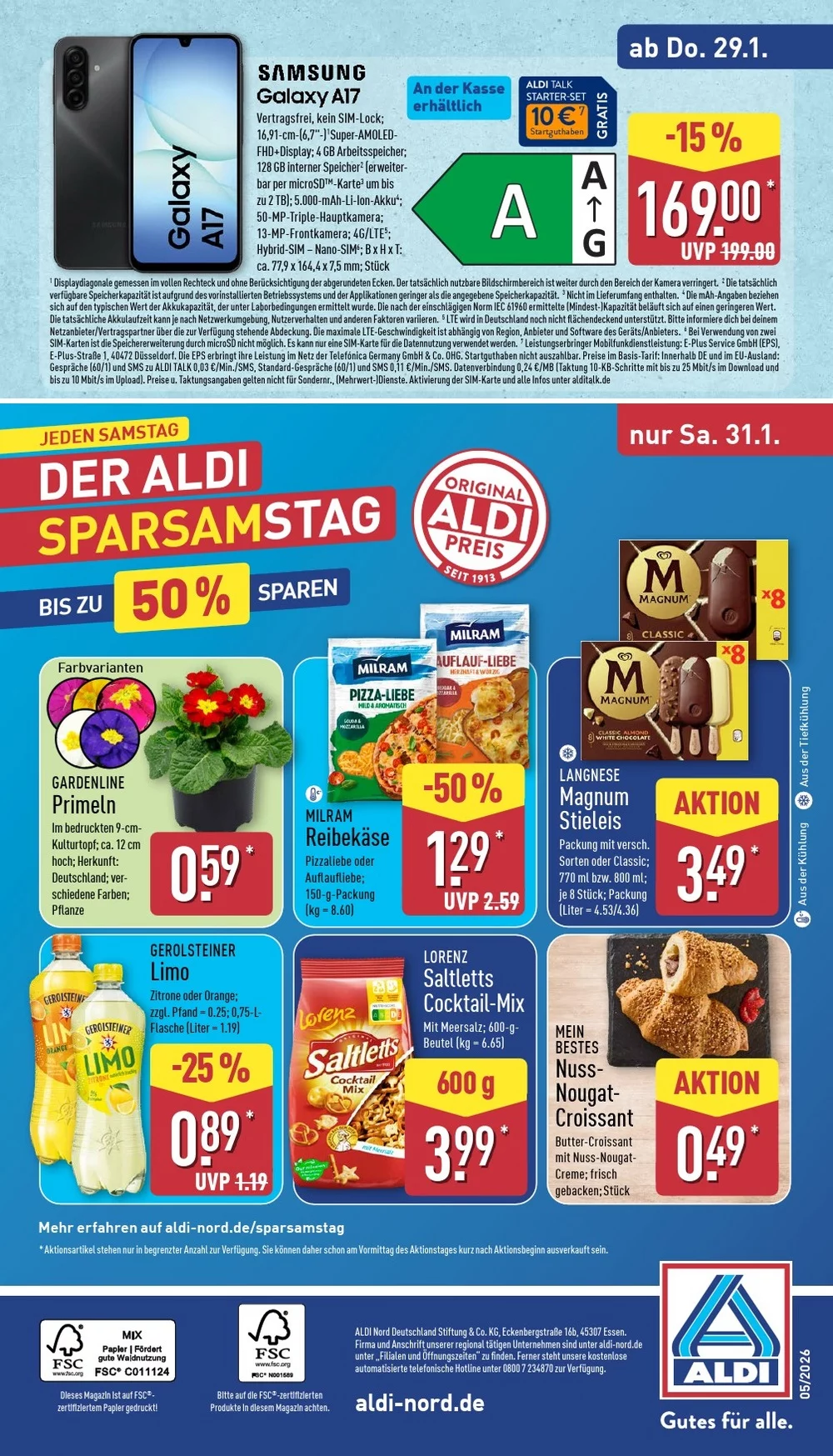 aldi nord prospekt januar 26 31 34