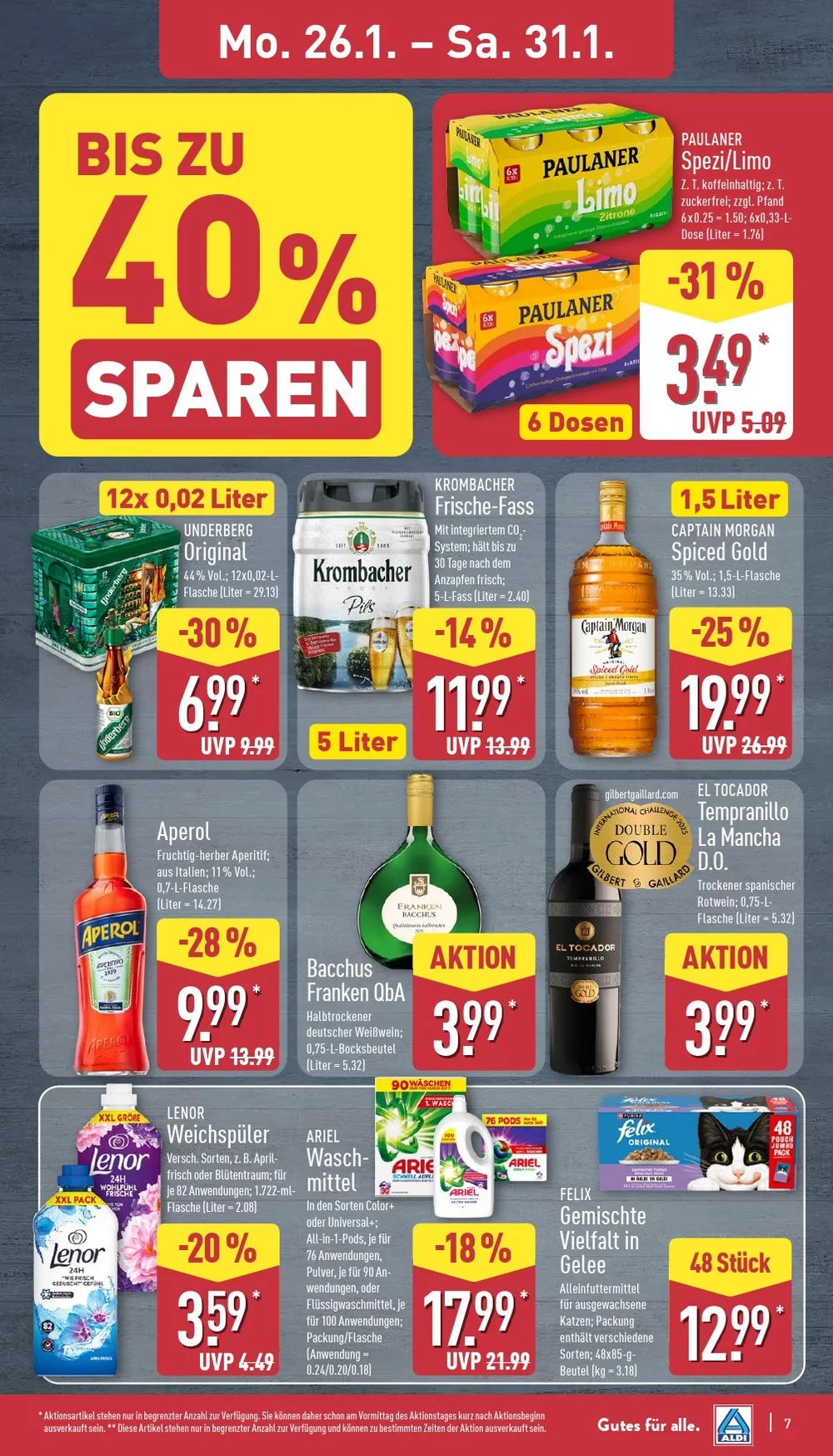 aldi nord prospekt januar 26 31 9