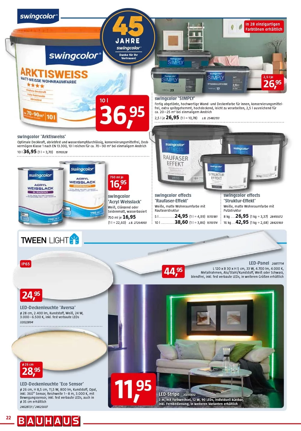 bauhaus prospekt marz 22