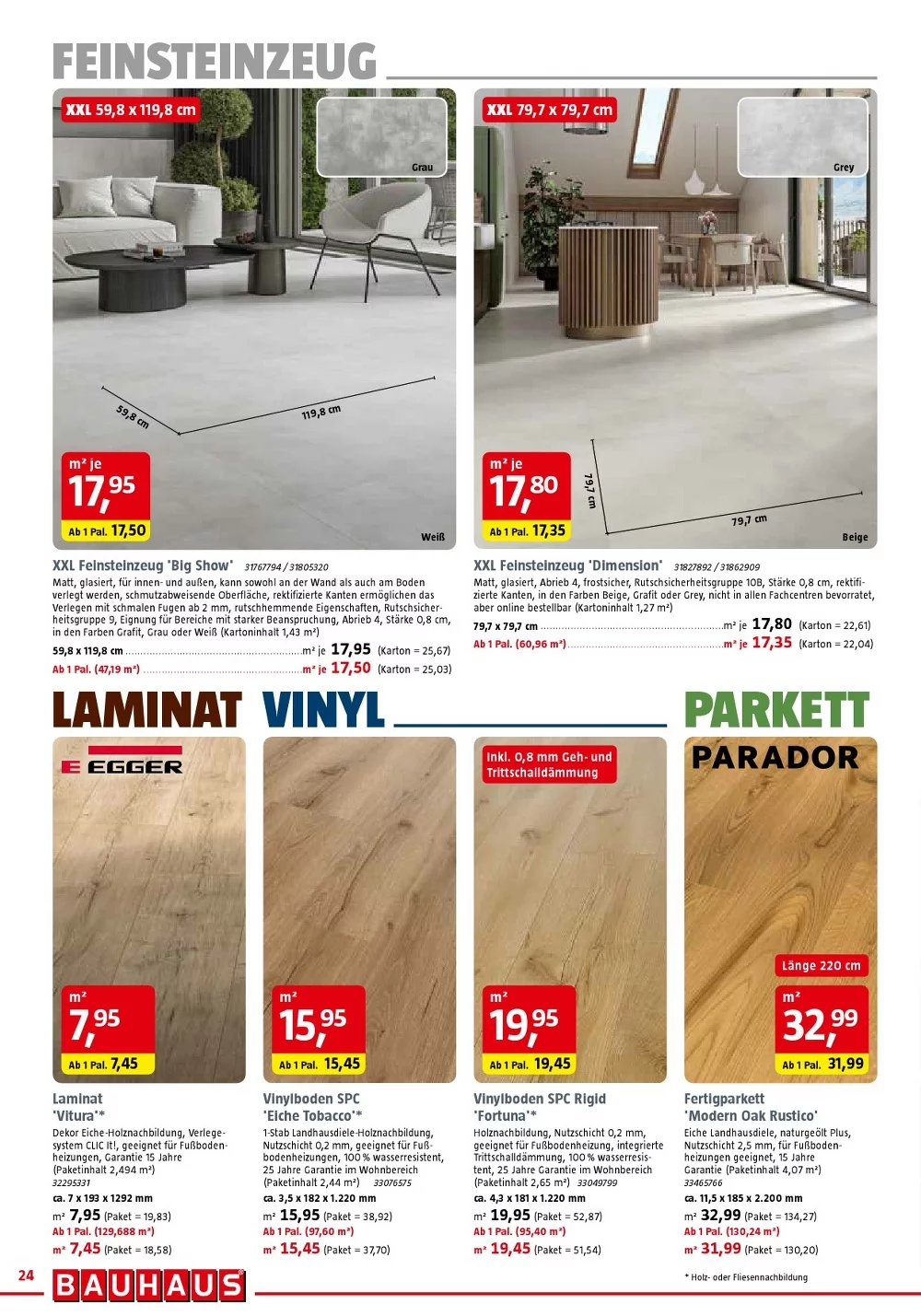 bauhaus prospekt marz 24