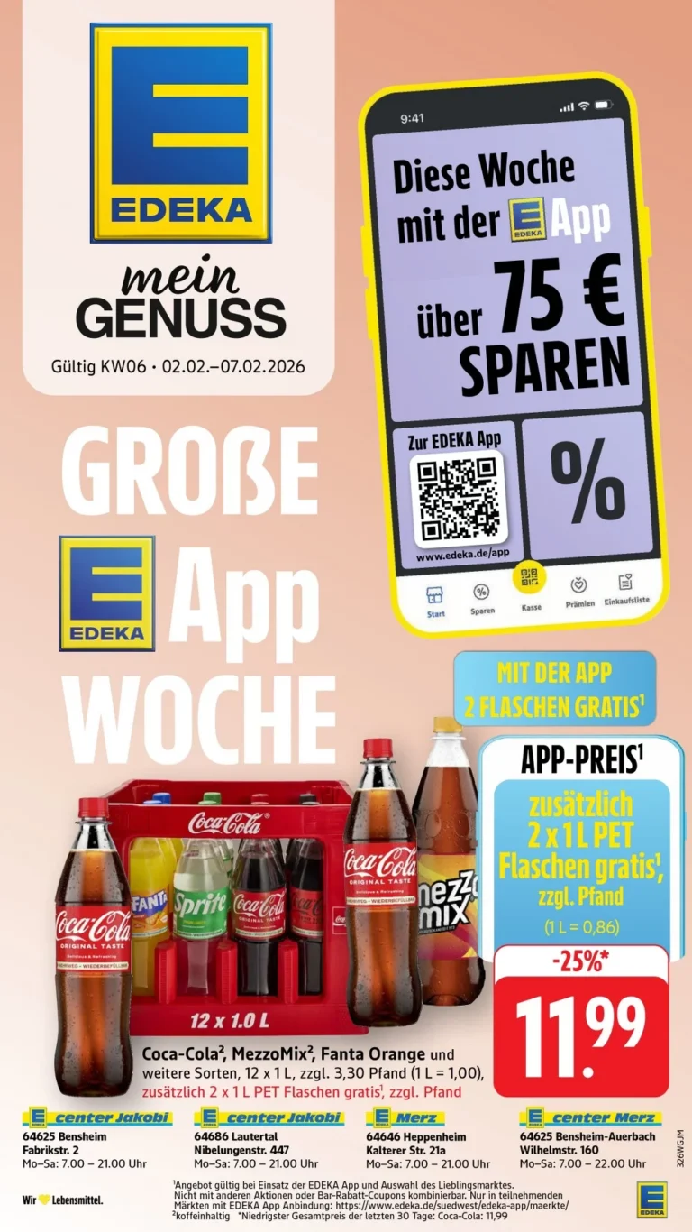 edeka südwest prospekt kw-6