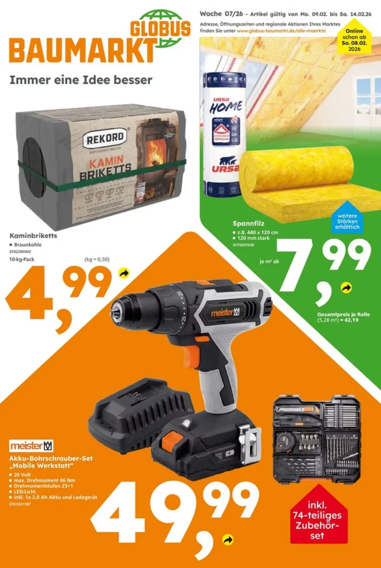 globus baumarkt prospekt kw-7