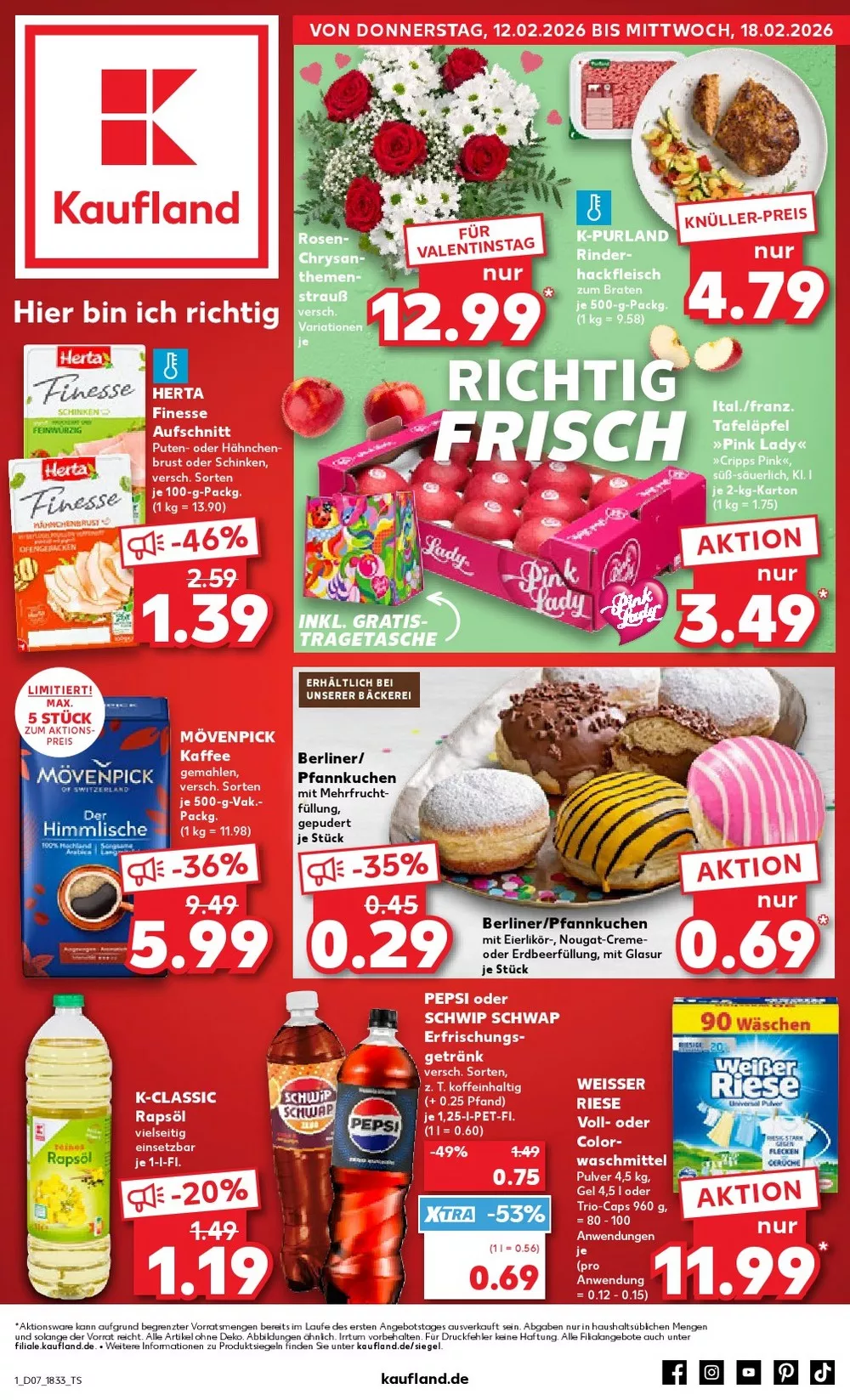 Kaufland Prospekt 26.02.2026 bis 04.03.2026 1 kaufland prospekt kw7