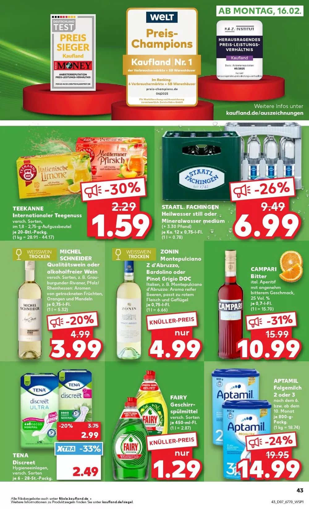 kaufland prospekt februar 12 18 43