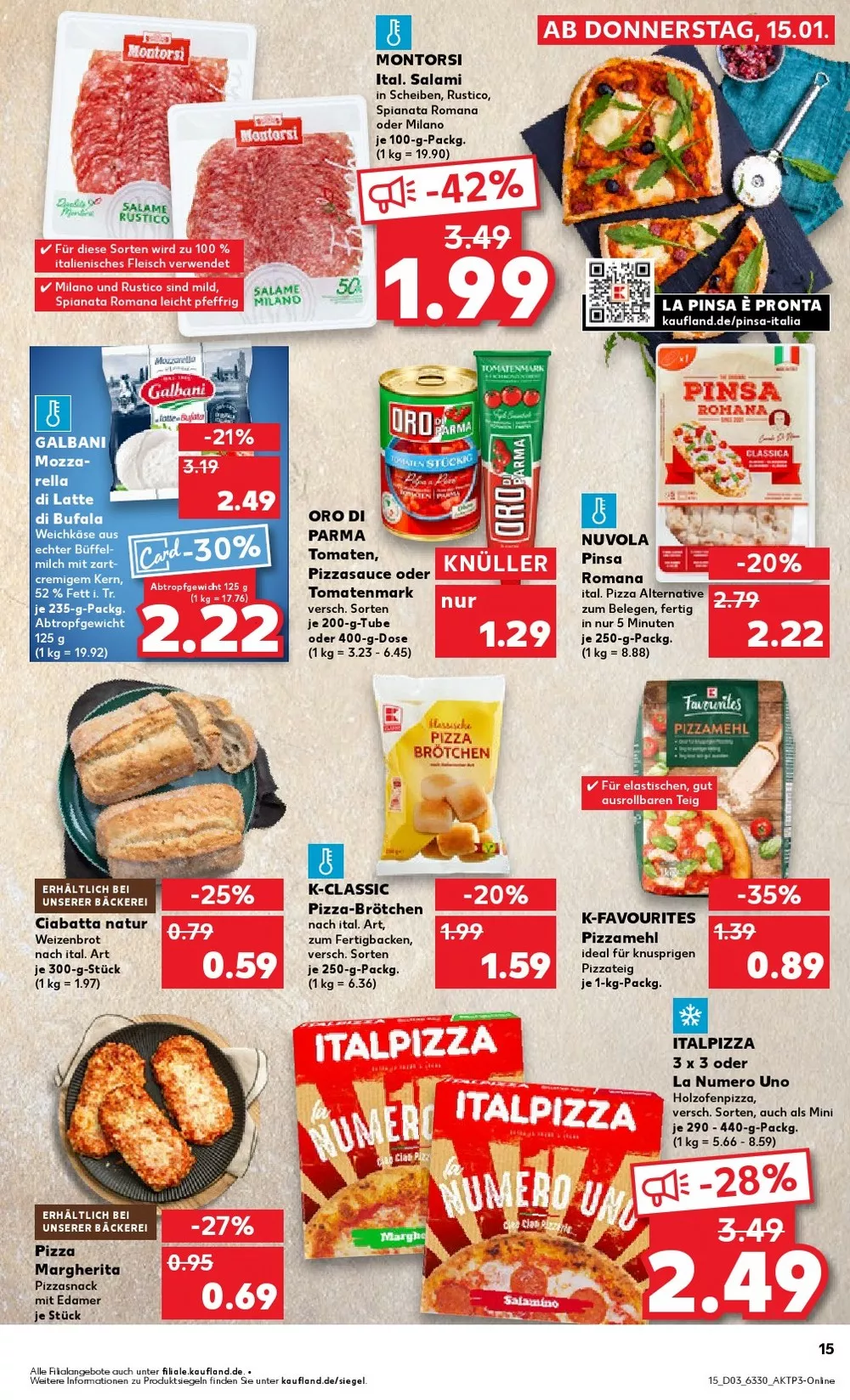 kaufland prospekt januar 15 21 15