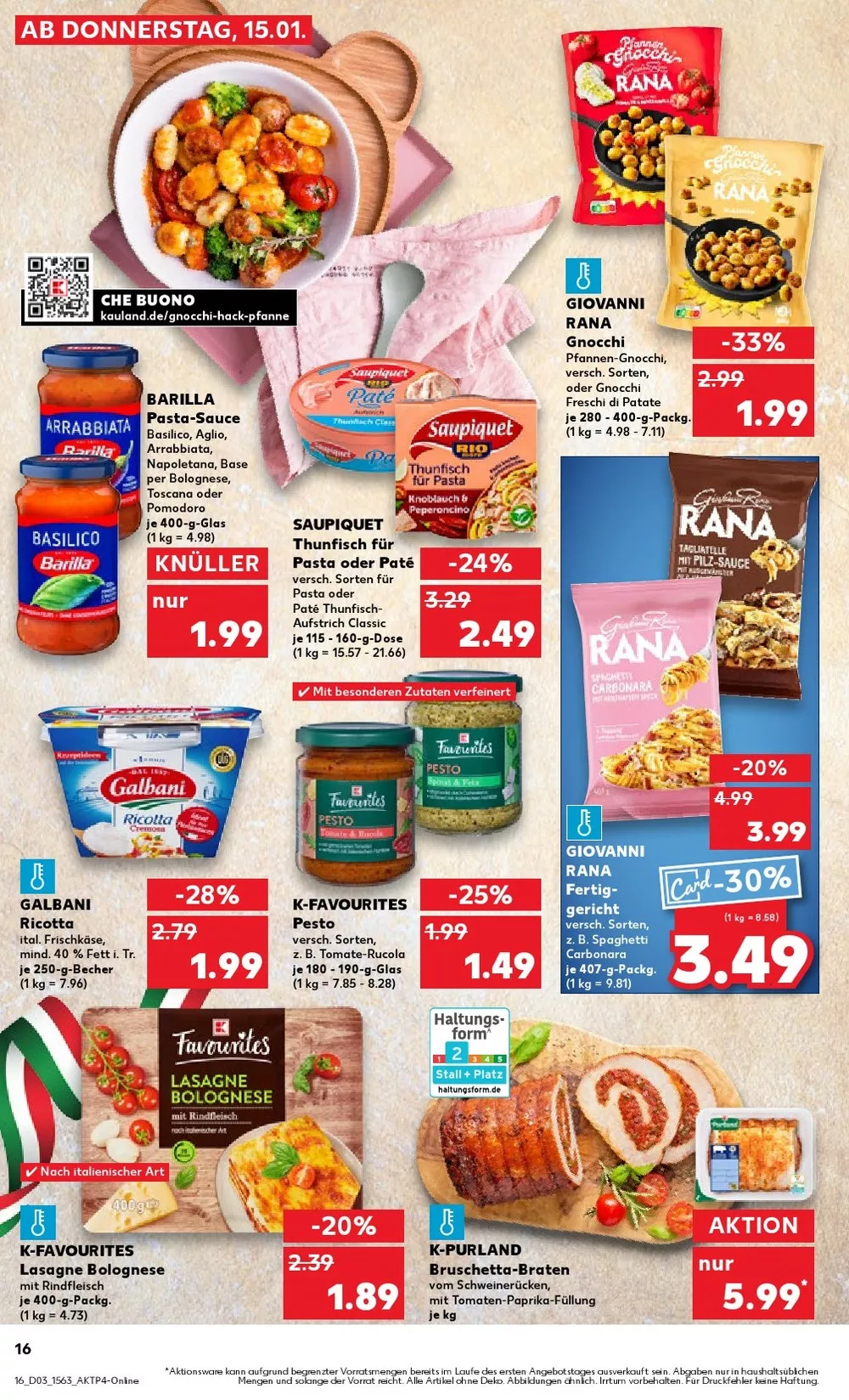 kaufland prospekt januar 15 21 16