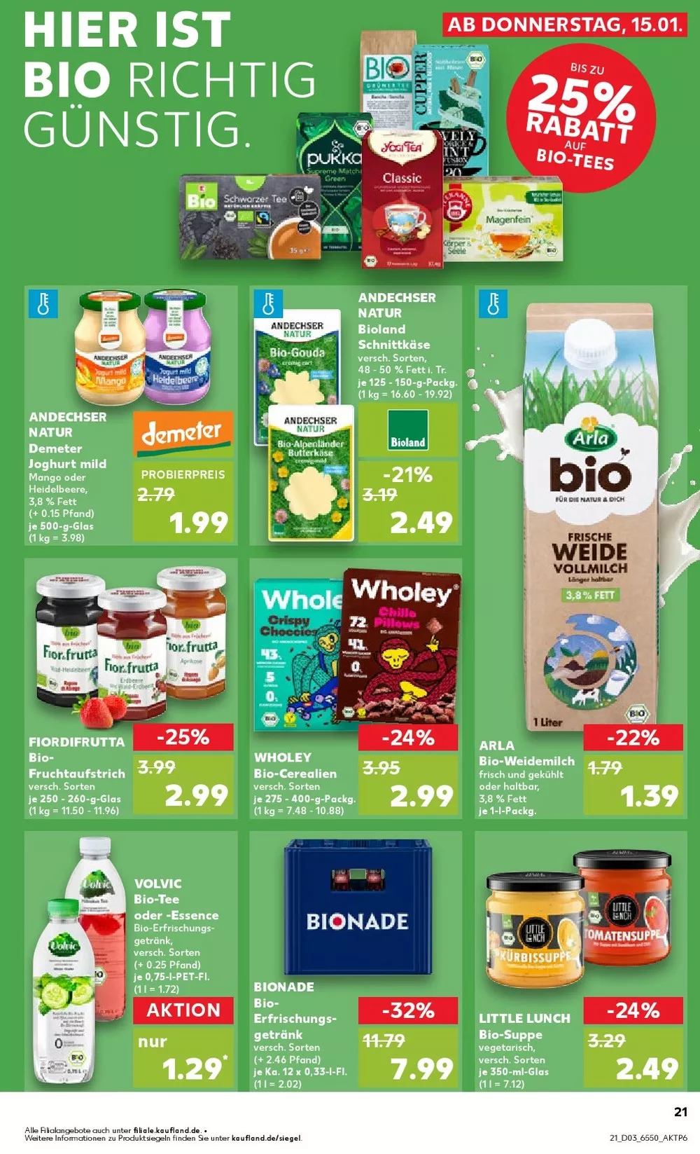 kaufland prospekt januar 15 21 21