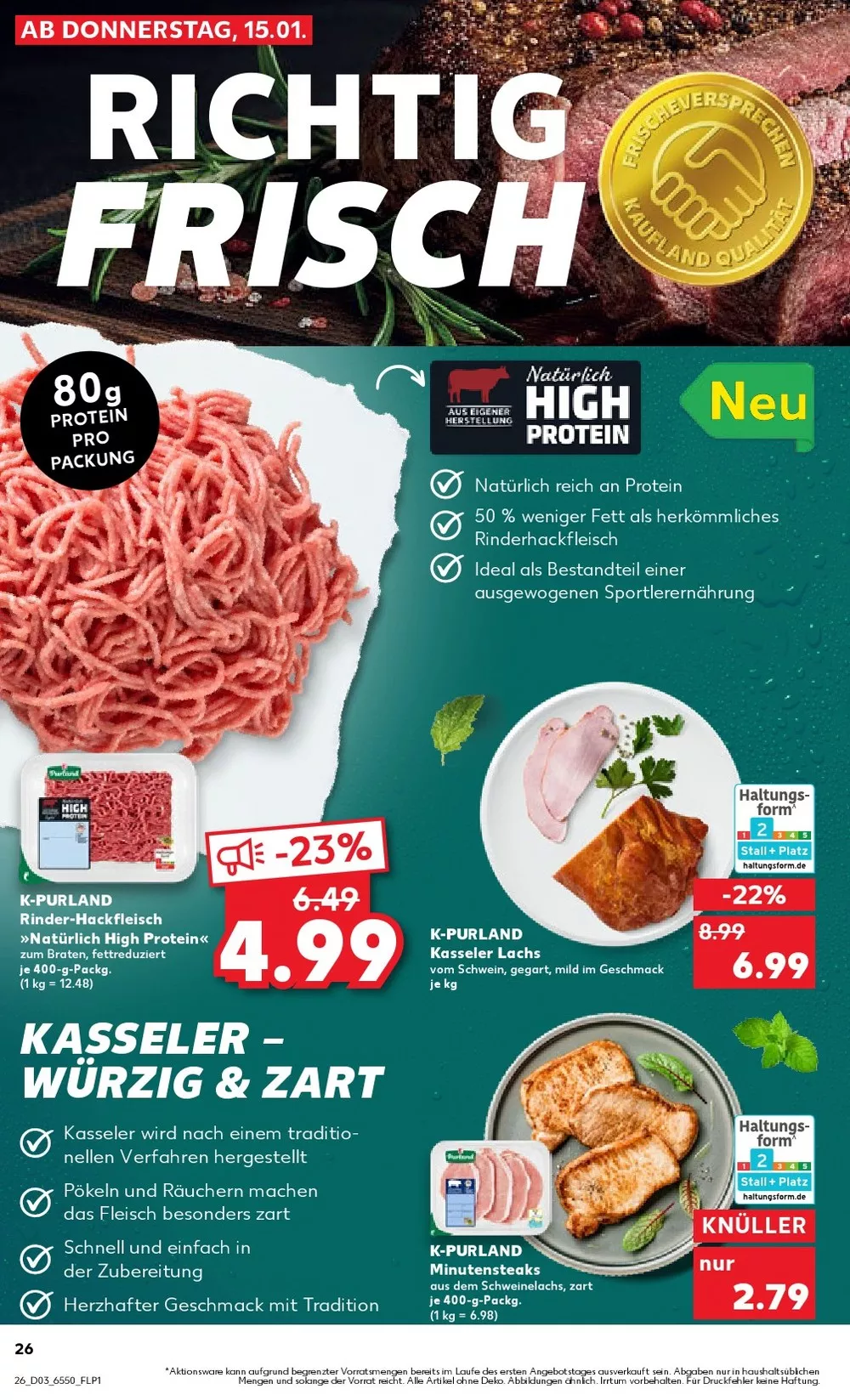 kaufland prospekt januar 15 21 26