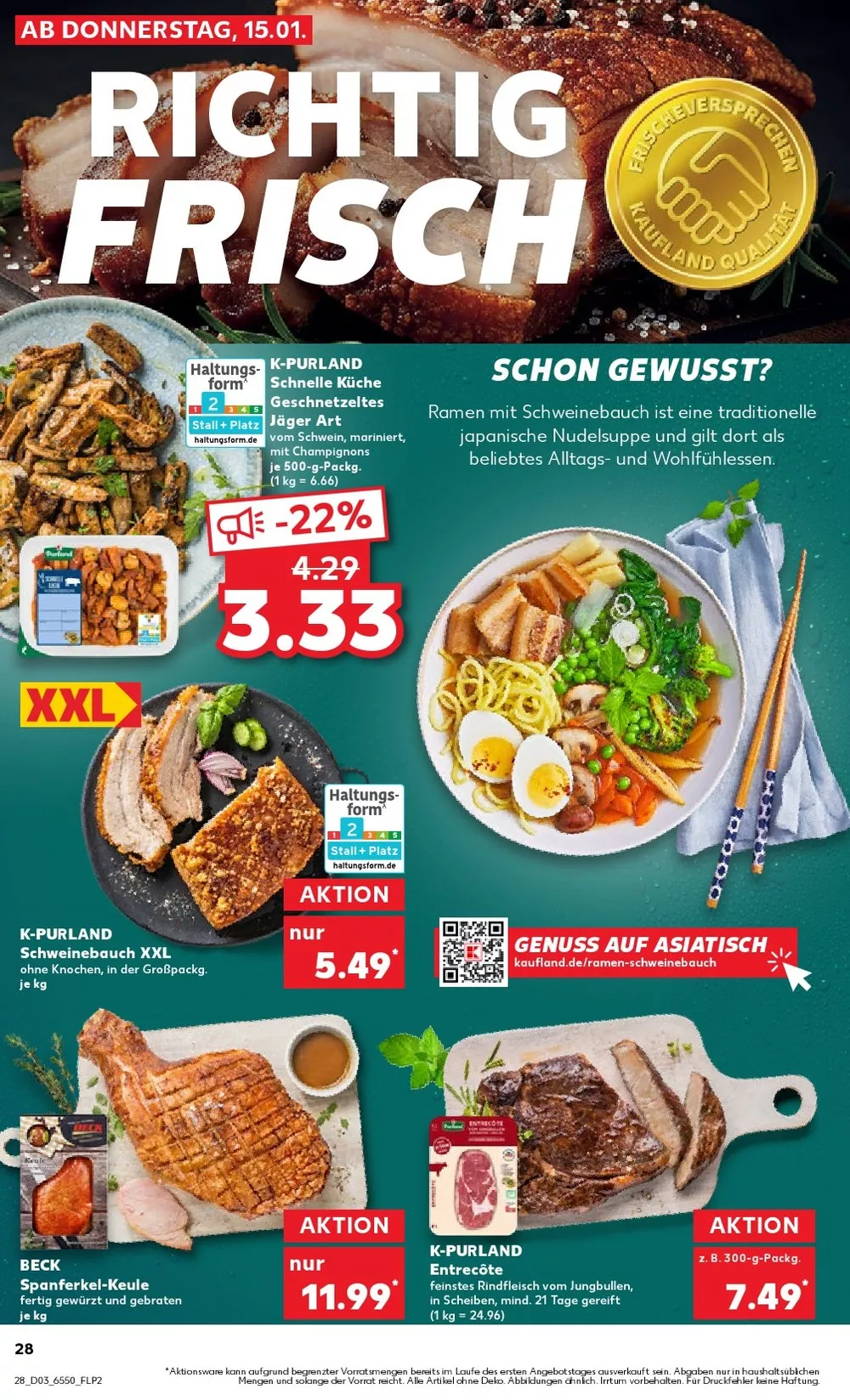kaufland prospekt januar 15 21 28