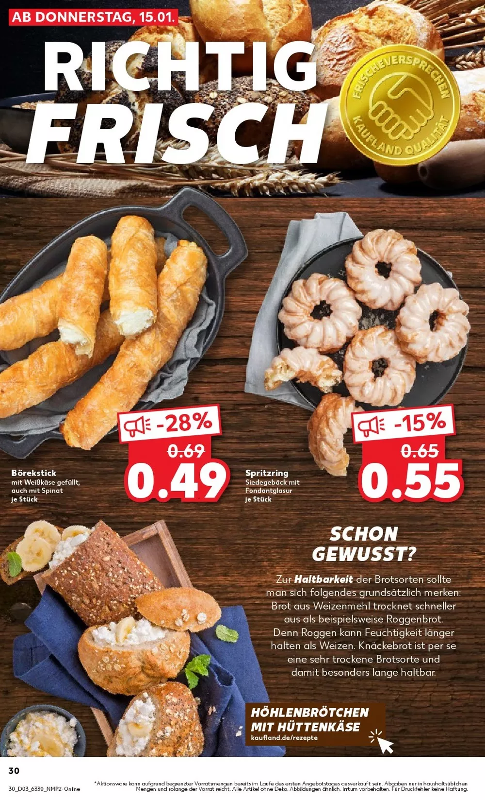 kaufland prospekt januar 15 21 30