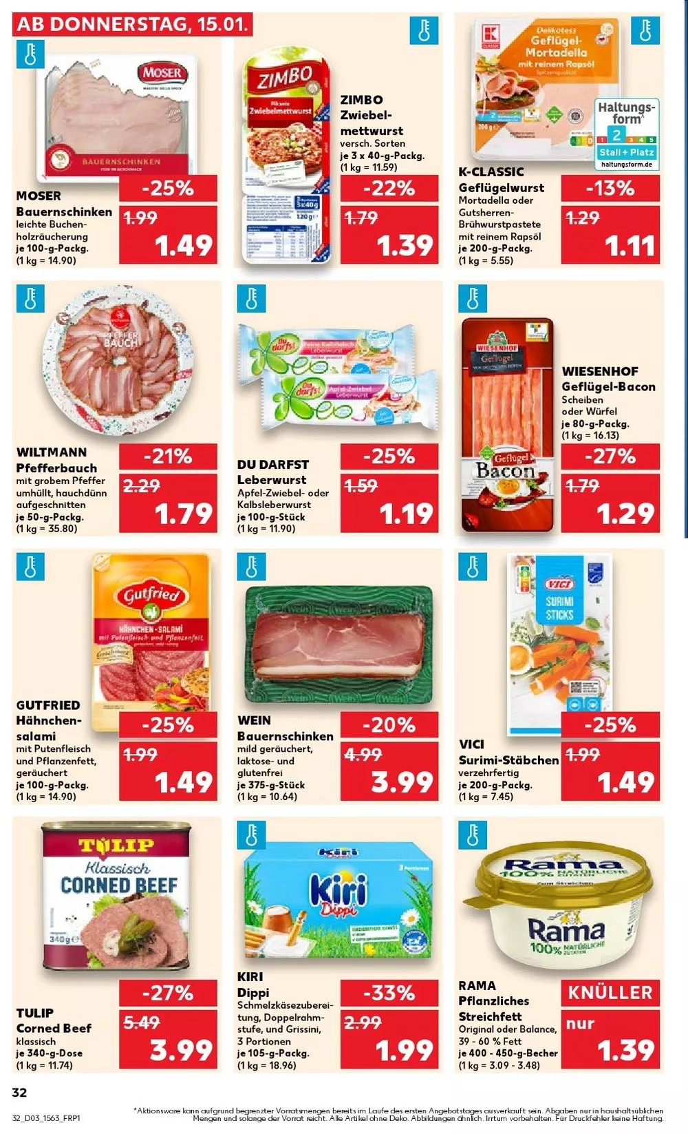 kaufland prospekt januar 15 21 32