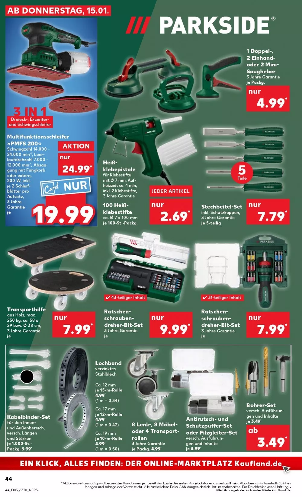 kaufland prospekt januar 15 21 44