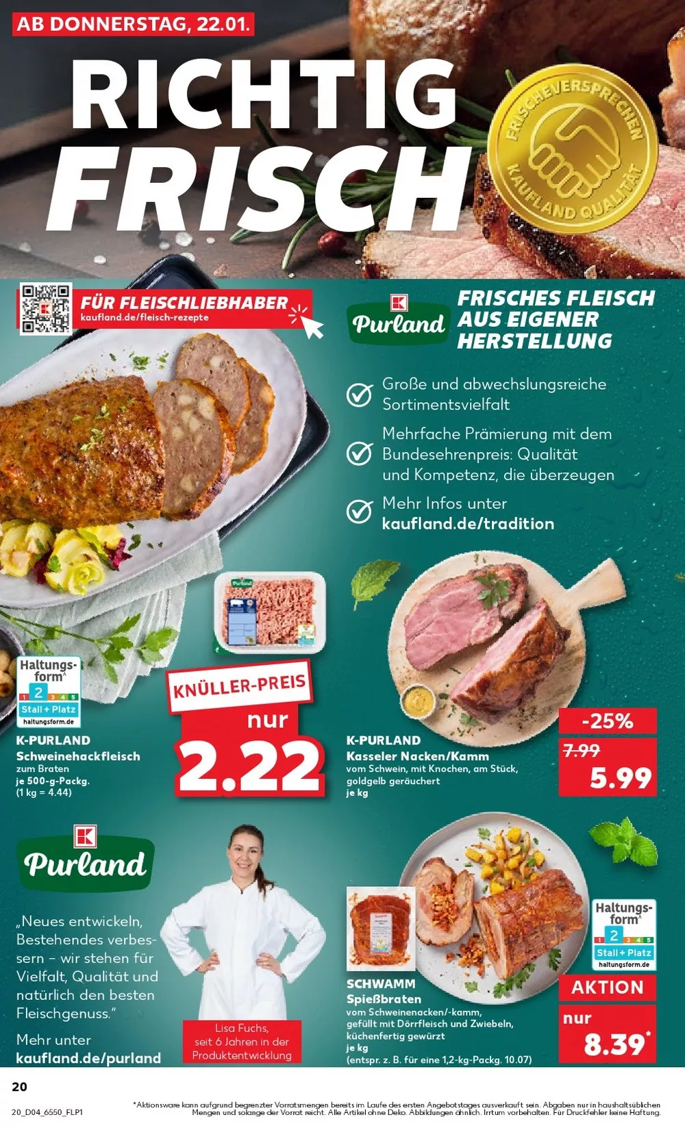 kaufland prospekt januar 22 28 20