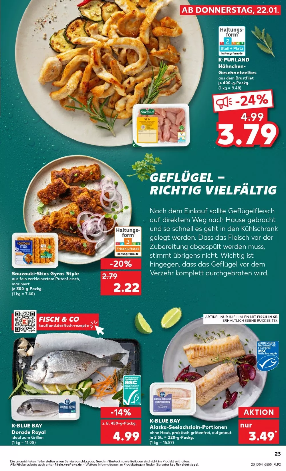 kaufland prospekt januar 22 28 23