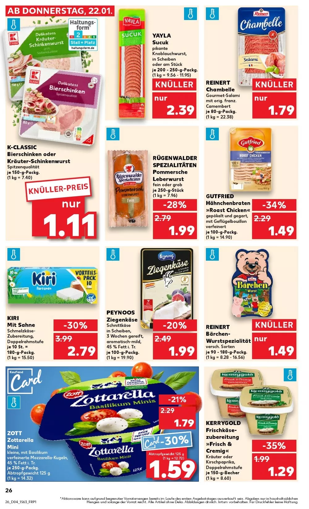 kaufland prospekt januar 22 28 26