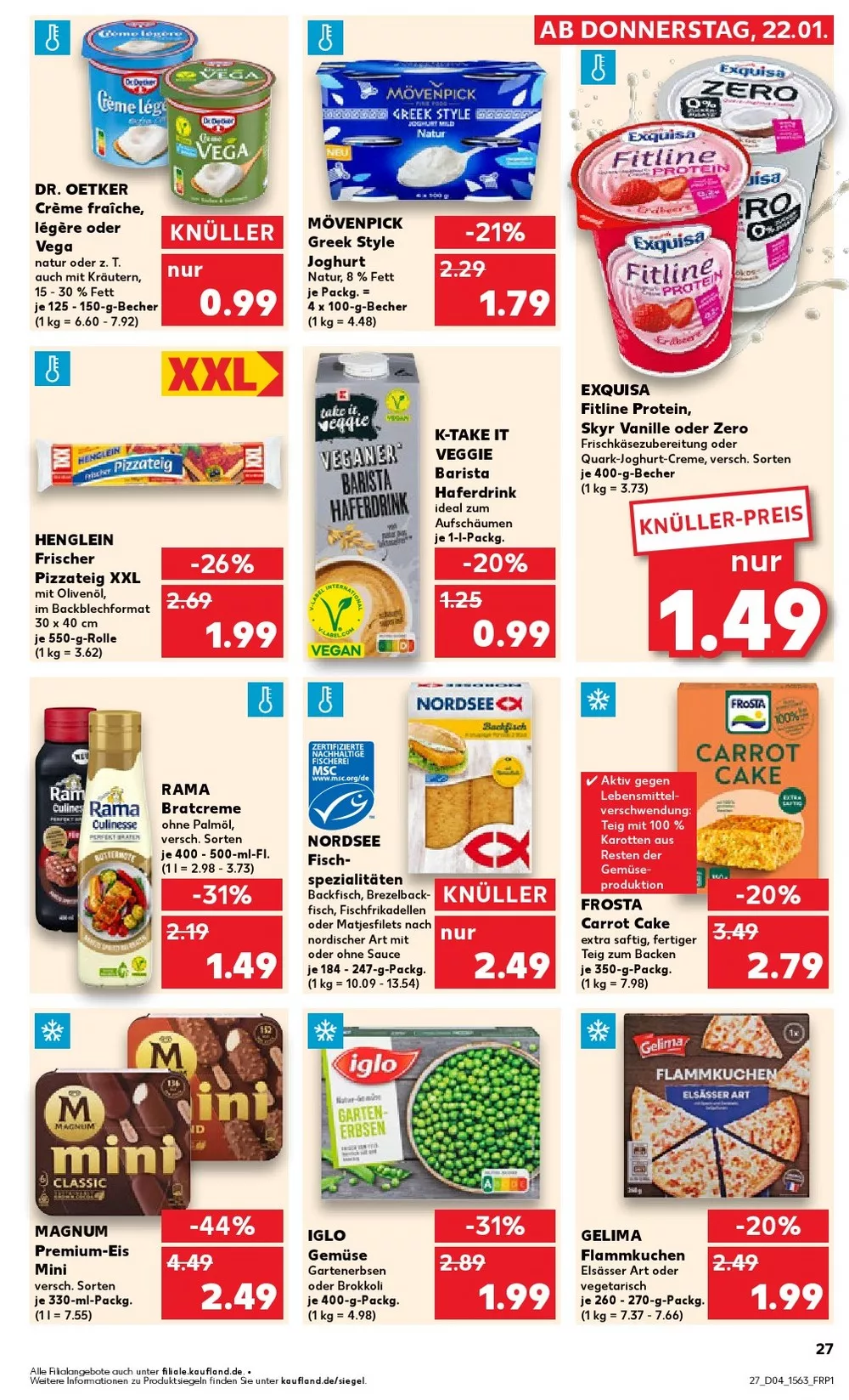kaufland prospekt januar 22 28 27