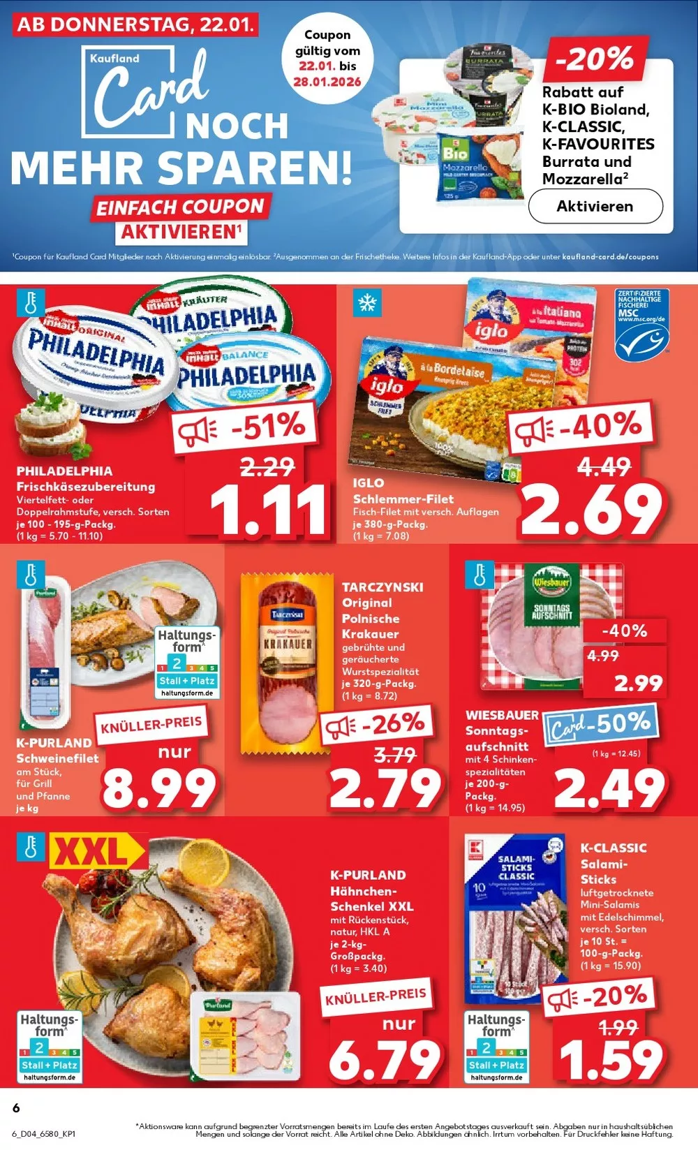 kaufland prospekt januar 22 28 6