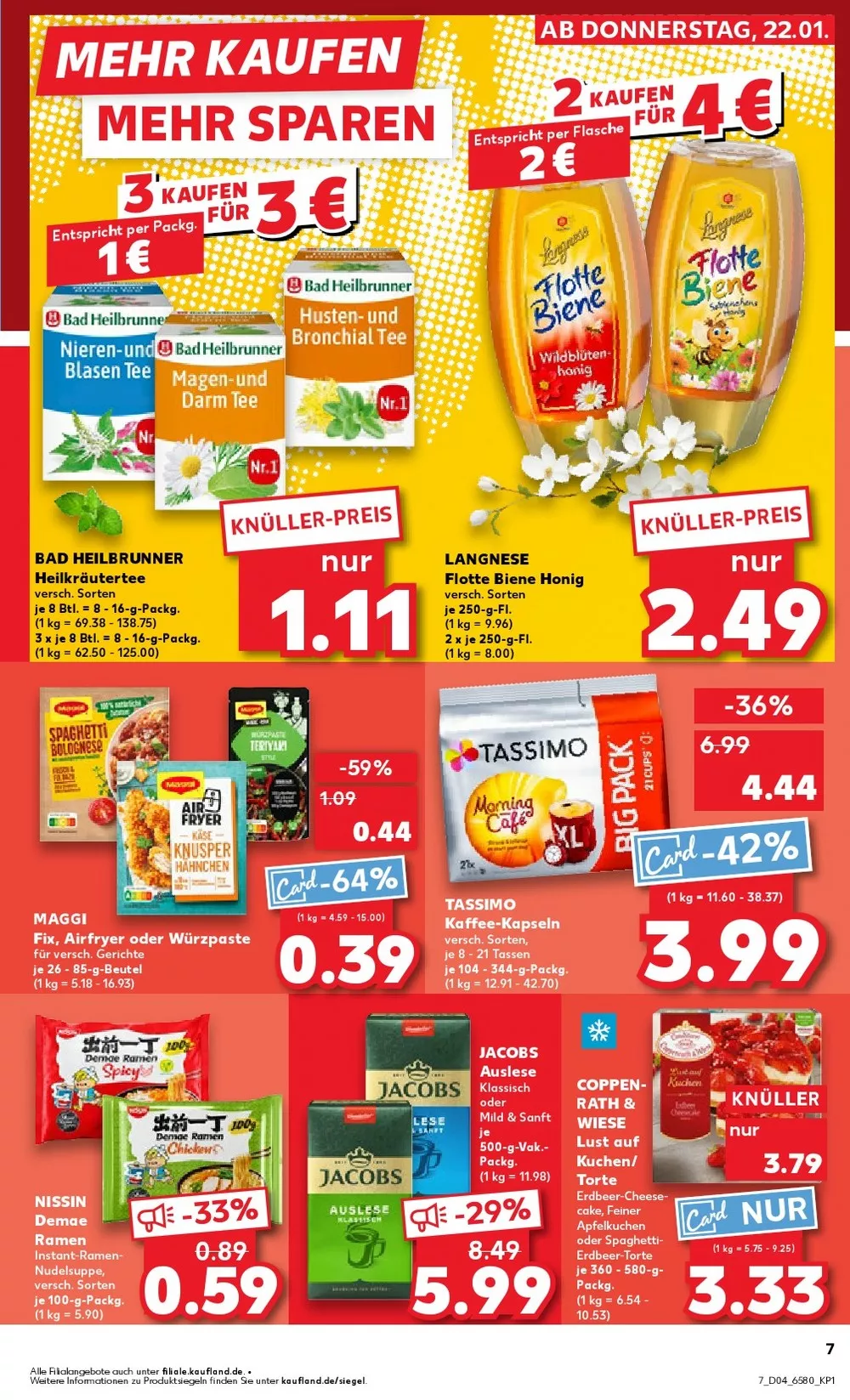 kaufland prospekt januar 22 28 7