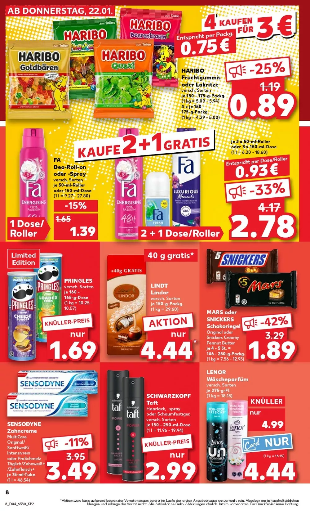 kaufland prospekt januar 22 28 8