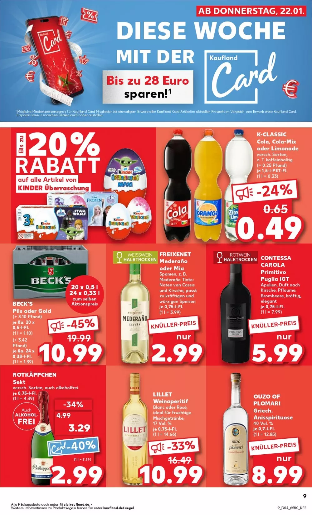 kaufland prospekt januar 22 28 9